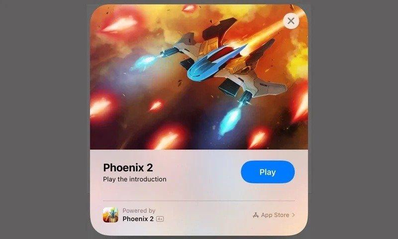 Игра для iOS Phoenix 2 / скриншот Игра для iOS Phoenix 2 / скриншот