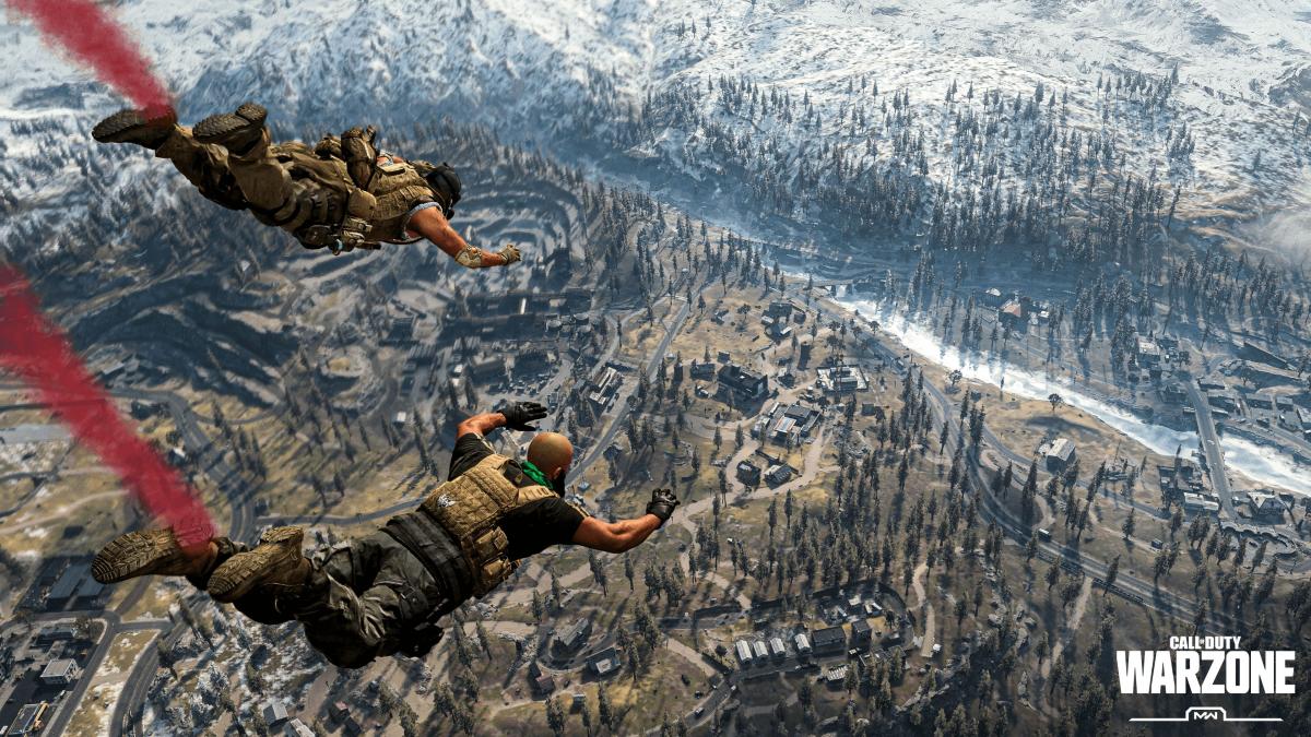 Call of Duty: Warzone стала очень успешной королевской битвой / скриншот