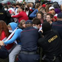 На студенческих протестах в Минске задержаны около 70 человек