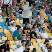 Football fans to be allowed on stands for int'l matches in Ukraine, with one condition