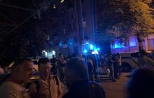В Киеве трое полицейских пострадали во время столкновений возле офиса ВО "Свобода"