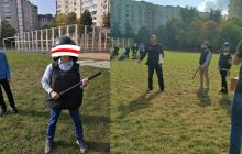 В Беларуси детей учили разгонять протесты (фото)