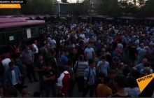 Путь на войну: появилось видео со сборов сотен армянских резервистов