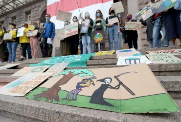 Rally in Kyiv in demand of solution to environmental problems