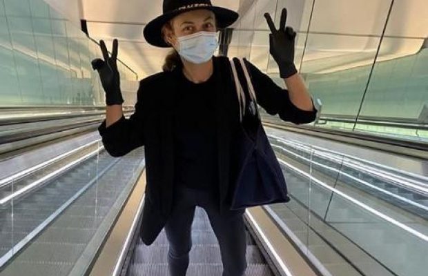 Куриленко, яка перехворіла на коронавірус, показала, як захищається від вірусів (фото)