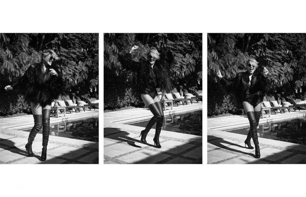 62-річна Шерон Стоун показала фігуру в латексі