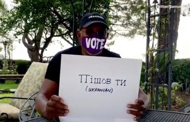 Семюел Л. Джексон вилаявся для фанатів українською та ще 14 мовами (відео)