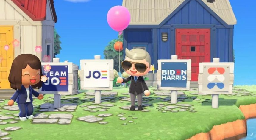 Кандидат у президенти США Джо Байден розгорнув передвиборчу агітацію в Animal Crossing