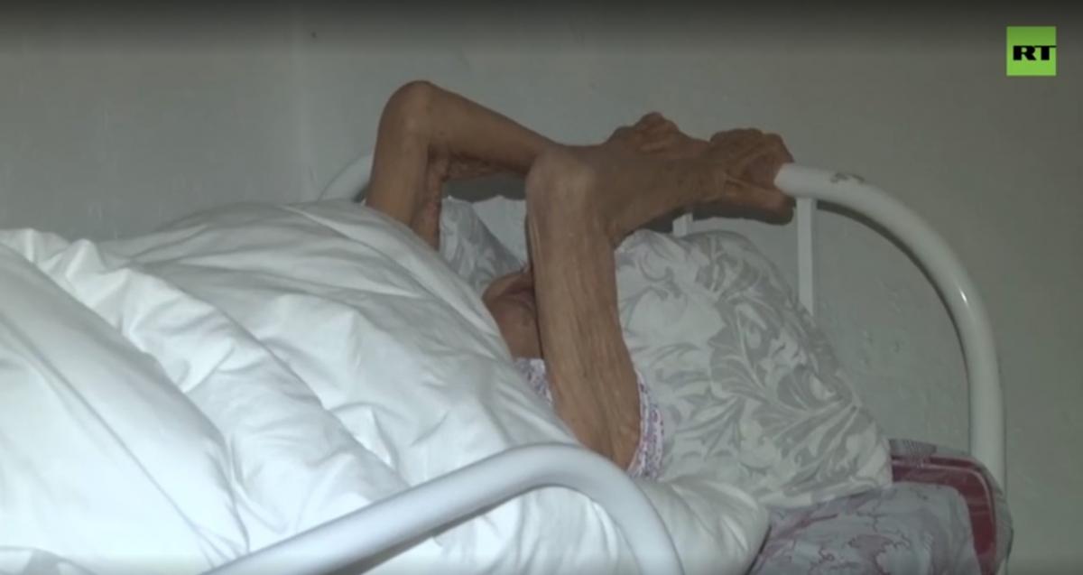 Всего в здании находилось 32 пожилых постояльца / скриншот из видео Всего в здании находилось 32 пожилых постояльца / скриншот из видео