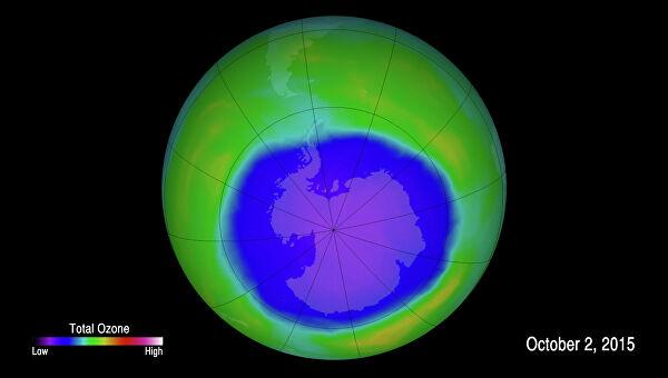 Как выглядит озоновая дыра фото