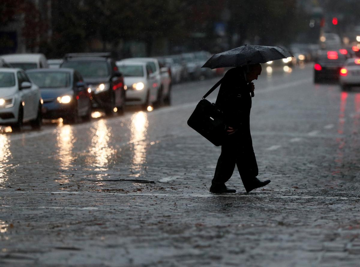 3 декабря в Киеве ожидается дождь / Фото REUTERS