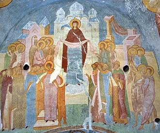 Ікона Покрови Богородиці значення / фото Wikipedia Ікона Покрови Богородиці значення / фото Wikipedia