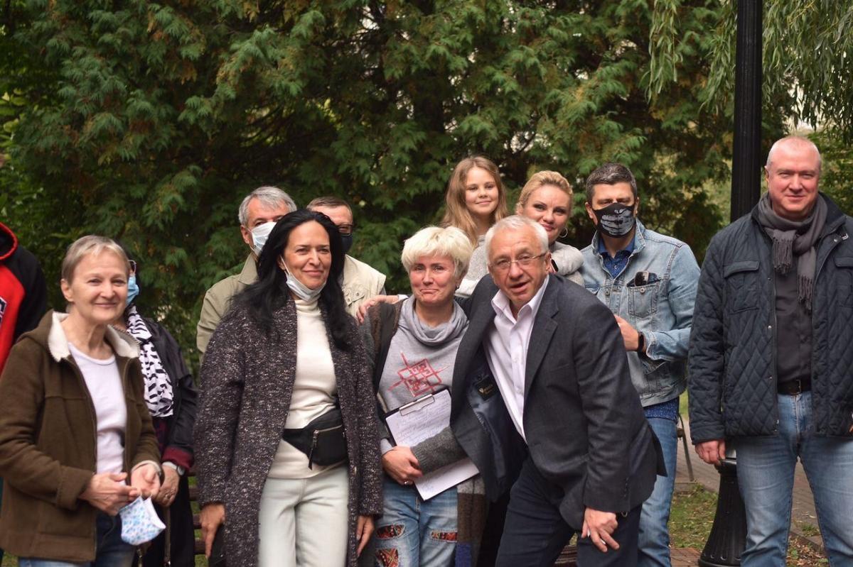 'Батькивщина' проконтролирует реконструкцию сквера им. Чкалова по просьбе киевлян 'Батькивщина' проконтролирует реконструкцию сквера им. Чкалова по просьбе киевлян