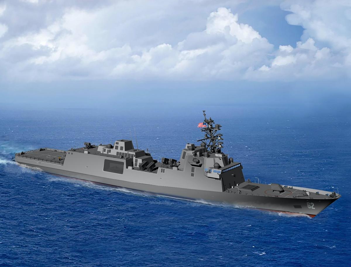 Новый фрегат ВМС США получил имя / Fincantieri Image Новый фрегат ВМС США получил имя / Fincantieri Image