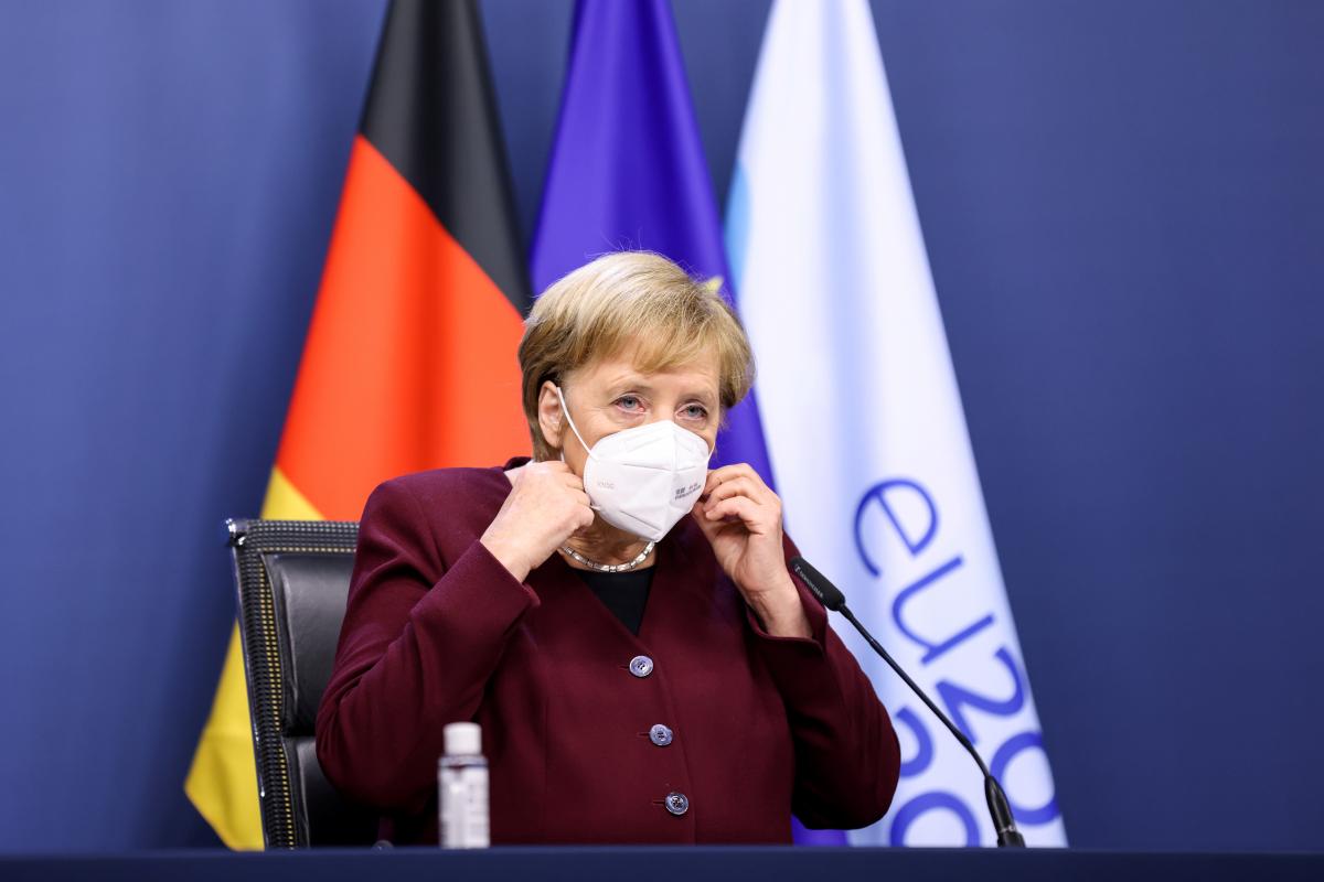 Ангела Меркель продовжувала працювати дистанційно / фото REUTERS