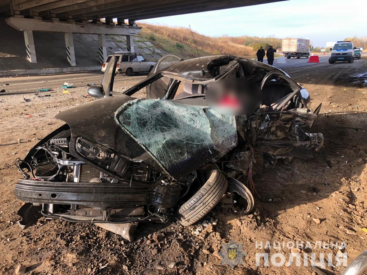 В ДТП загинули дві людини / фото Нацполіція В ДТП загинули дві людини / фото Нацполіція