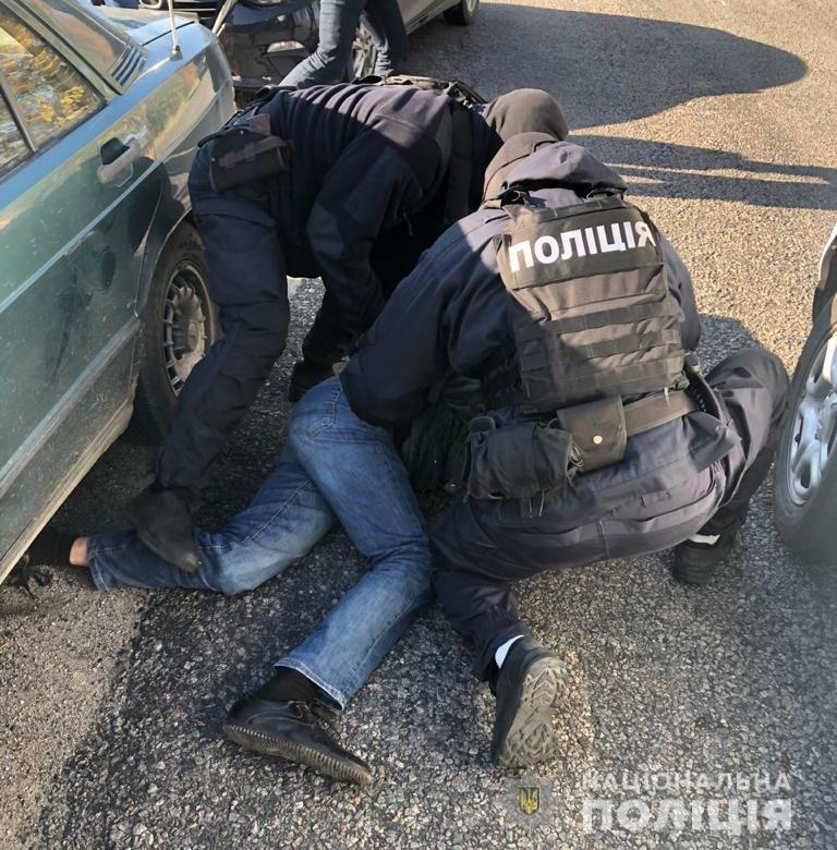 Затриманим оголосили про підозру / Нацполіція Затриманим оголосили про підозру / Нацполіція
