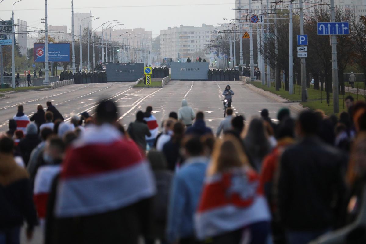 Протести в Білорусі почалися в серпні 2020-го / Фото REUTERS Протести в Білорусі почалися в серпні 2020-го / Фото REUTERS