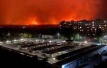 Обстрелы пророссийских боевиков спровоцировали пожар на Луганщине
