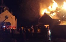 В Ивано-Франковской области сгорела церковь 19 века (фото)