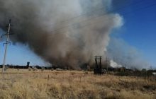 Пожежі на Луганщині: рятувальники не допустили вогонь до електропідстанції та магістрального газопроводу