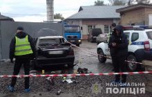 На Львовщине сожгли "Мерседес" кандидата на должность главы Дрогобычской ОТГ