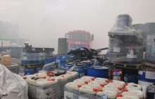 На Київщині внаслідок пожежі на утилізаційному підприємстві постраждали четверо працівників (відео)
