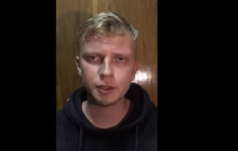Студент, осквернивший Аллею Небесной Сотни, извинился и попытался объяснить свою выходку (видео)