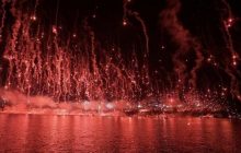 "Запалили" все місто: фанати хорватського клубу влаштували грандіозне піро-шоу (фото, відео)