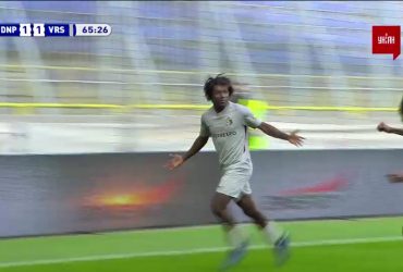 Дніпро-1 - Ворскла – 1:2. Відео голу Кане