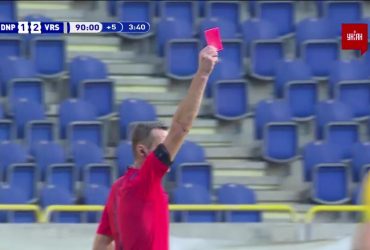 Дніпро-1 - Ворскла - 1:2. Відео вилучення Кане