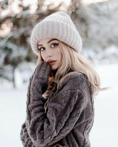 Модные Шапки Зима Фото