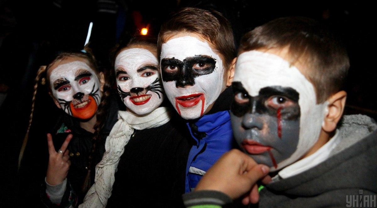 Украинцы отпраздновали Halloween / фото УНИАН