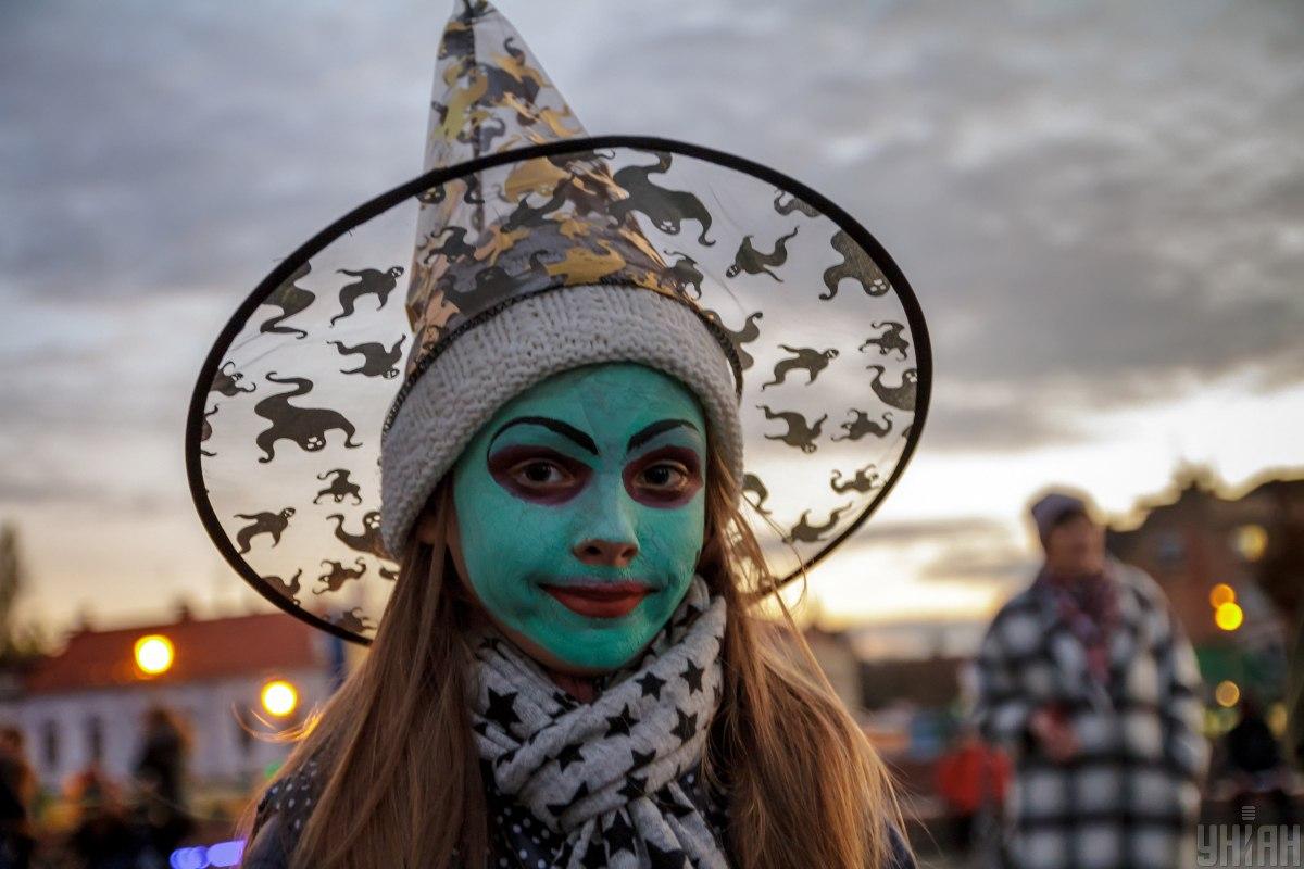 Украинцы отпраздновали Halloween / фото УНИАН