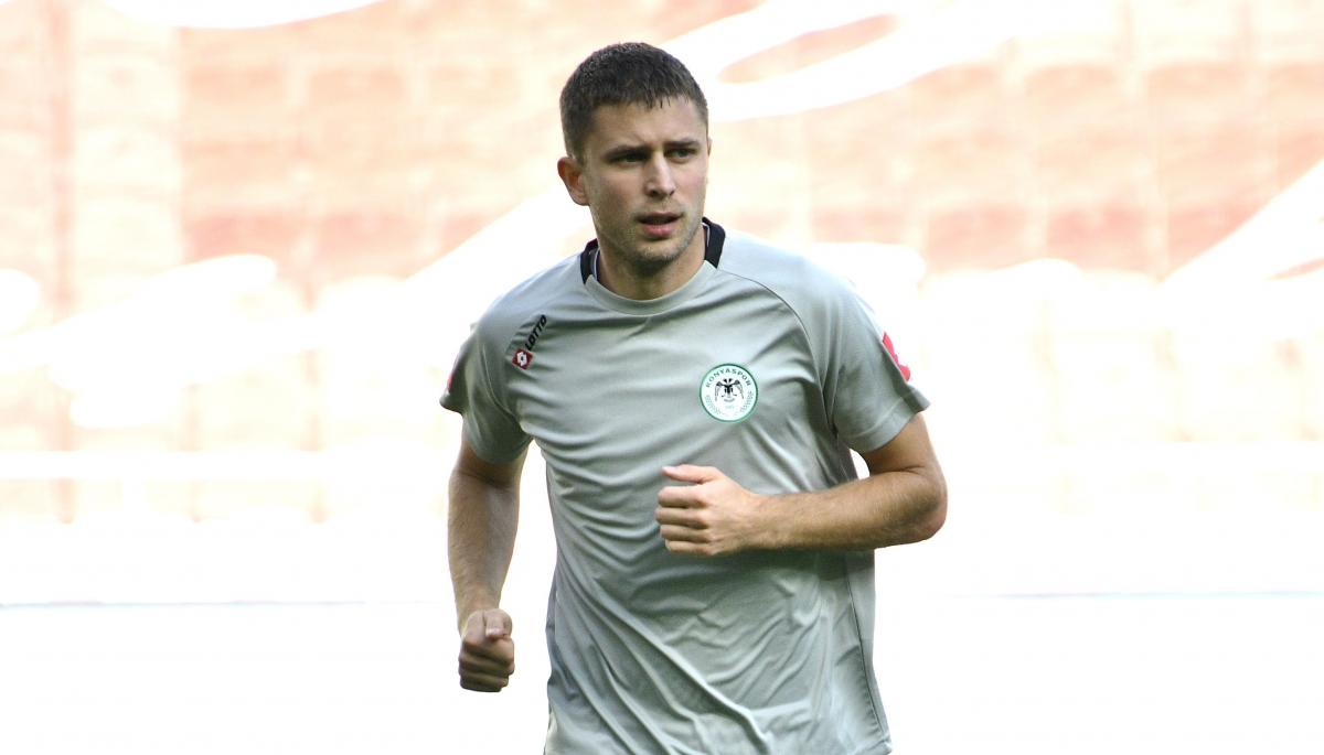 Артем Кравец забил 7 голов за Коньяспор / фото twitter.com/konyaspor Артем Кравец забил 7 голов за Коньяспор / фото twitter.com/konyaspor