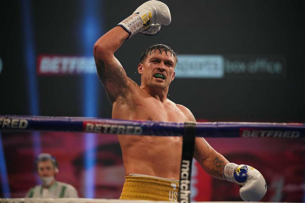Олександр Усик / фото K2 Promotions Олександр Усик / фото K2 Promotions