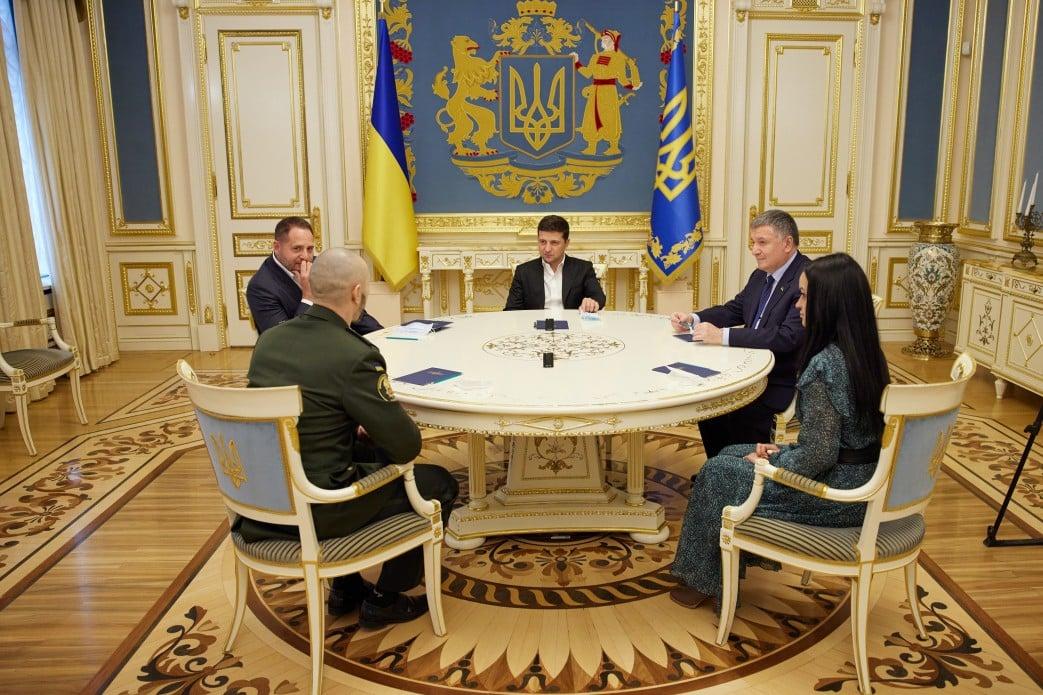 Марків зустрівся з Зеленським / прес-служба ОП Марків зустрівся з Зеленським / прес-служба ОП