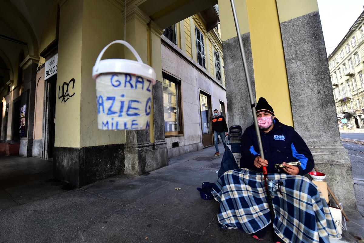 Локдаун в Турині / фото REUTERS Локдаун в Турині / фото REUTERS