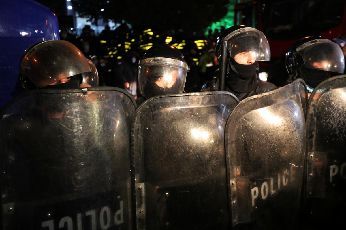 Protest action in Tbilisi / photo REUTERS