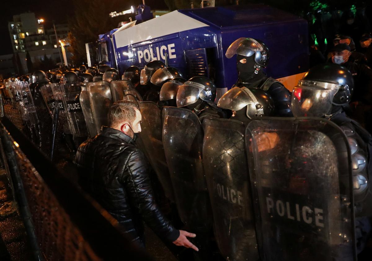 Protest action in Tbilisi / photo REUTERS