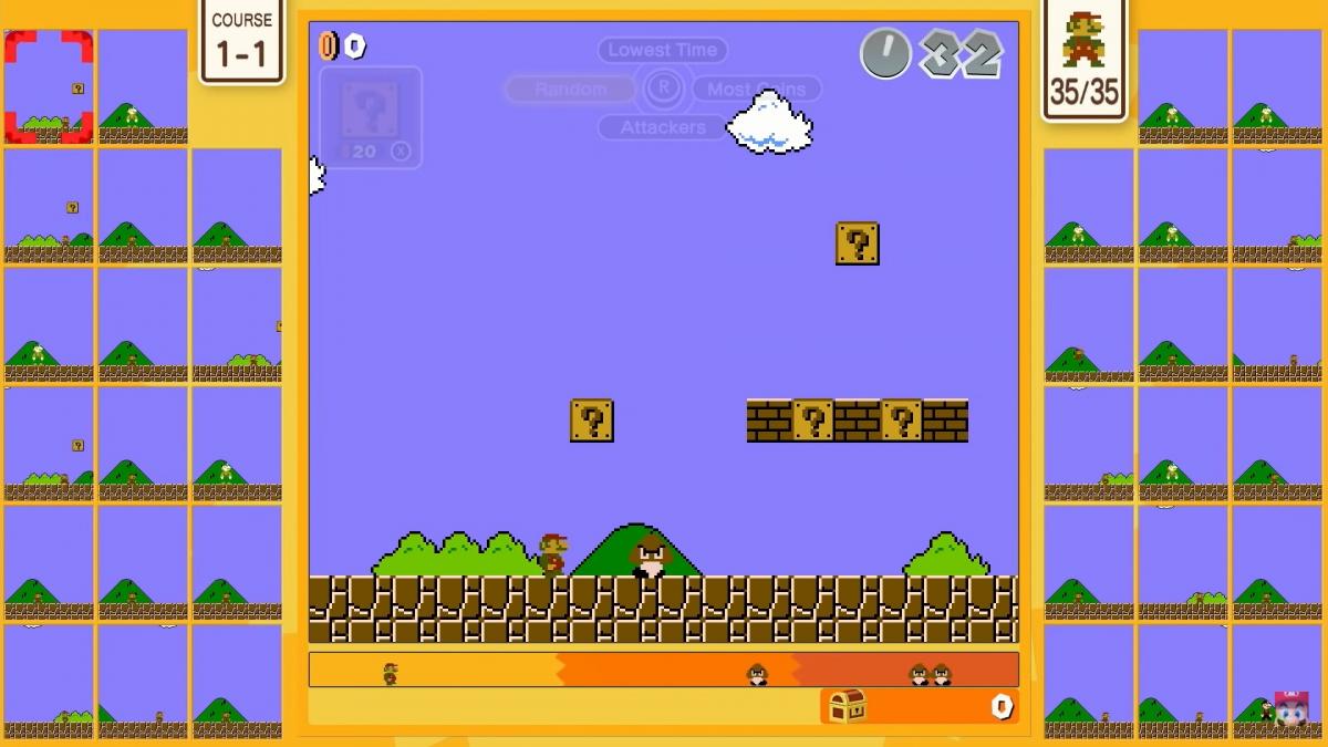 Для многопользовательской Super Mario Bros. 35 нужна подписка Switch Online / скриншот из трейлера