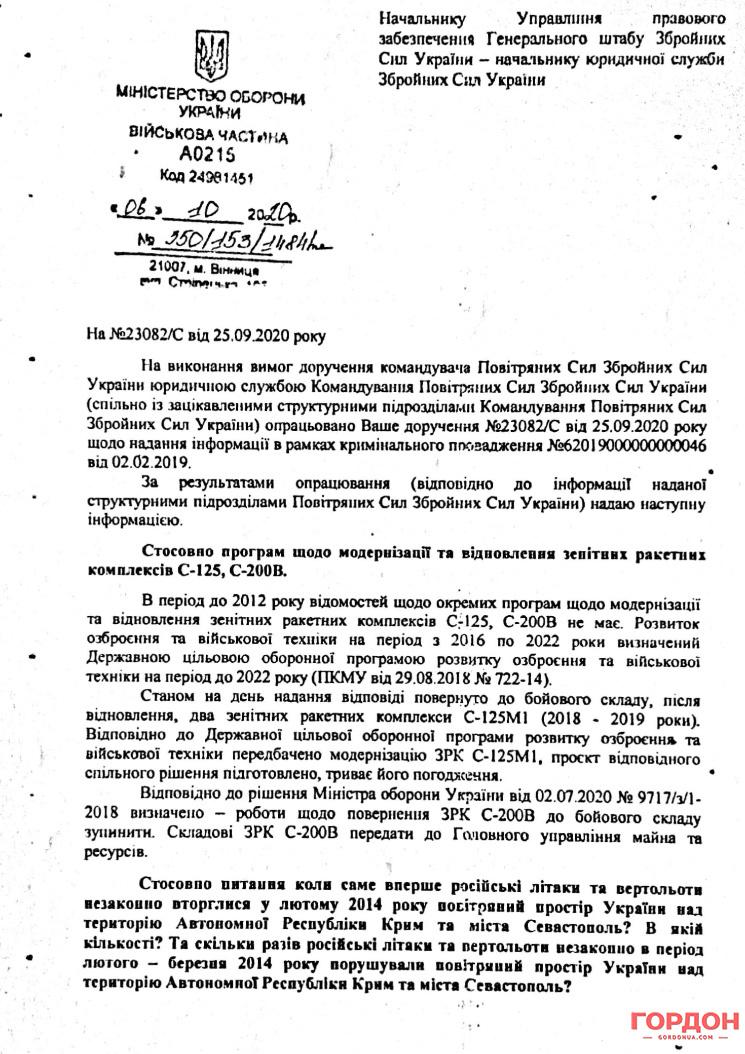 Копії документів надані захистом Володимира Замани / "Гордон" Копії документів надані захистом Володимира Замани / "Гордон"