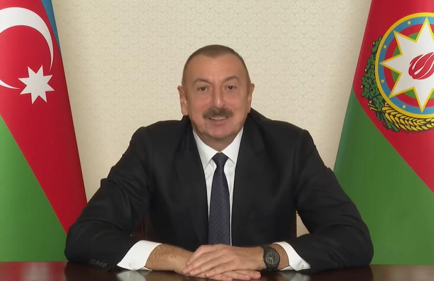 Алиев посмеялся над Пашиняном / Скриншот с видео Алиев посмеялся над Пашиняном / Скриншот с видео