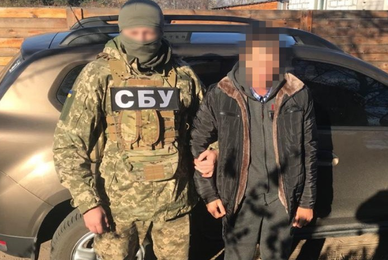 У Дніпрі затримали бойовика / фото ssu.gov.ua У Дніпрі затримали бойовика / фото ssu.gov.ua