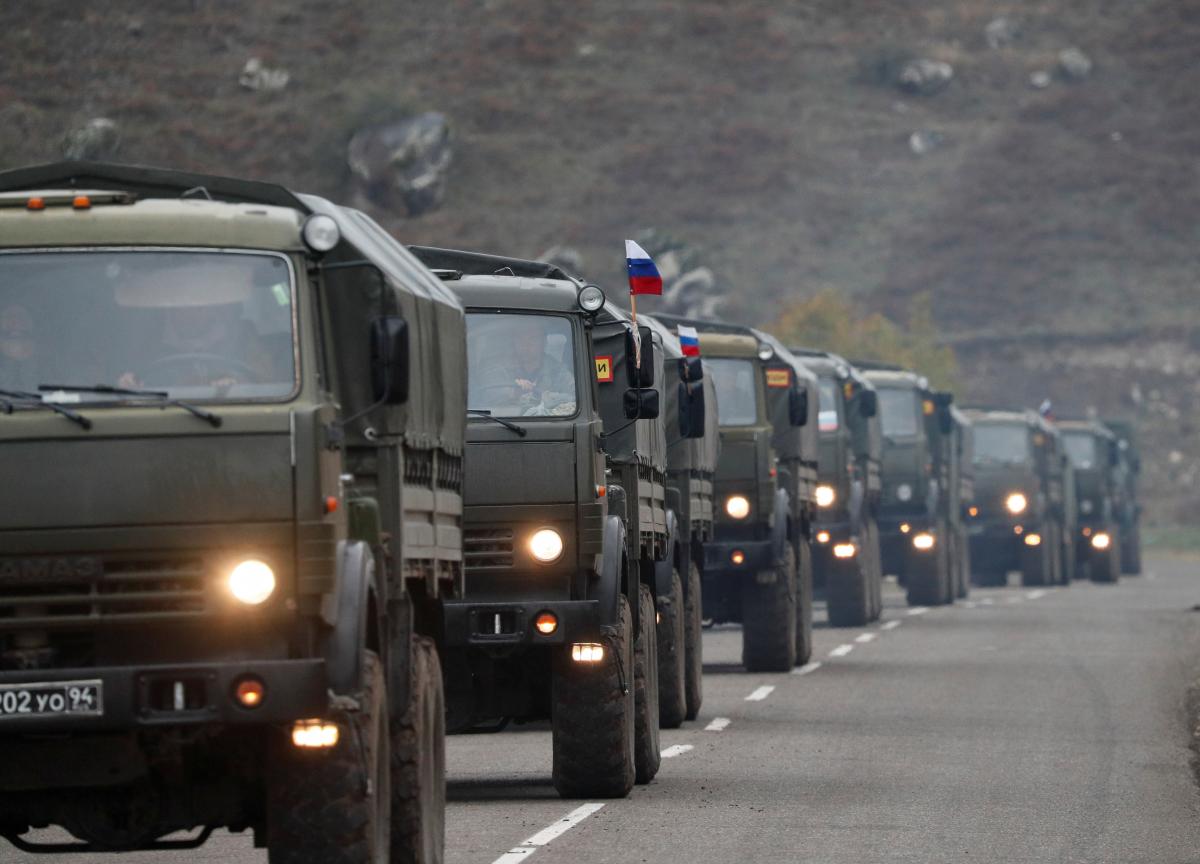 Росіяни пішли з Карабаху. Питання - де вони виринуть тепер / фото REUTERS Росіяни пішли з Карабаху. Питання - де вони виринуть тепер / фото REUTERS