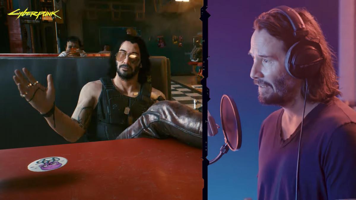 Кіану Рівз озвучив одного з ключових персонажів Cyberpunk 2077 / скріншот з трейлера Кіану Рівз озвучив одного з ключових персонажів Cyberpunk 2077 / скріншот з трейлера