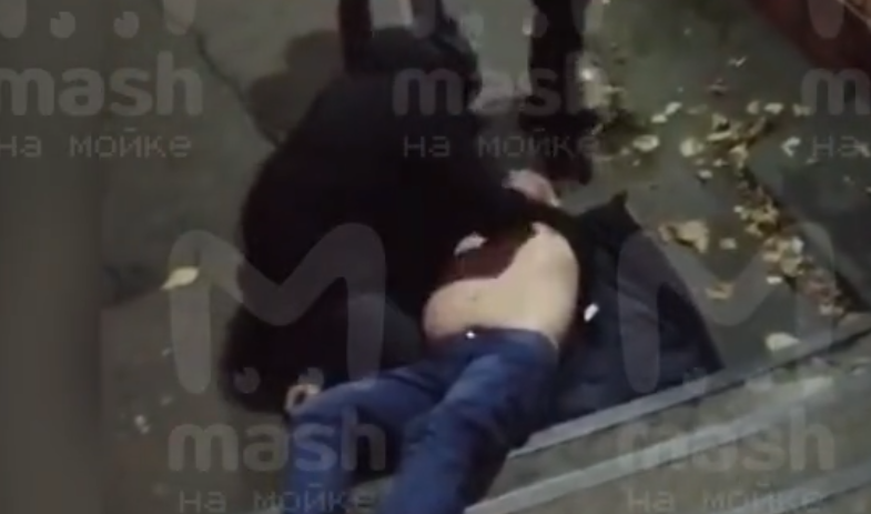 Чоловіка вбили за зауваження / скріншот з відео Чоловіка вбили за зауваження / скріншот з відео