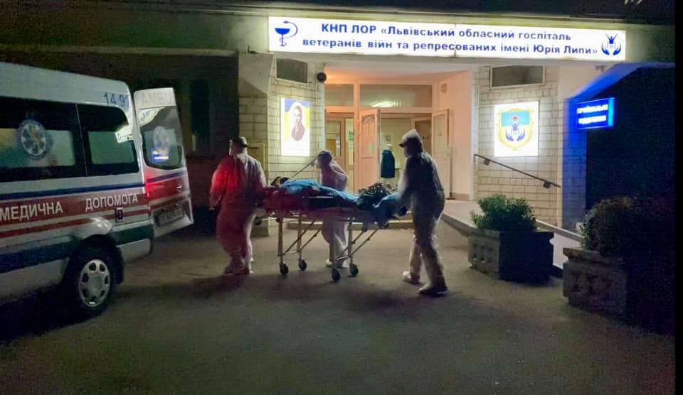 In the Lviv region, an explosion occurred in a military hospital / photo facebook.com/andriy.sadovy