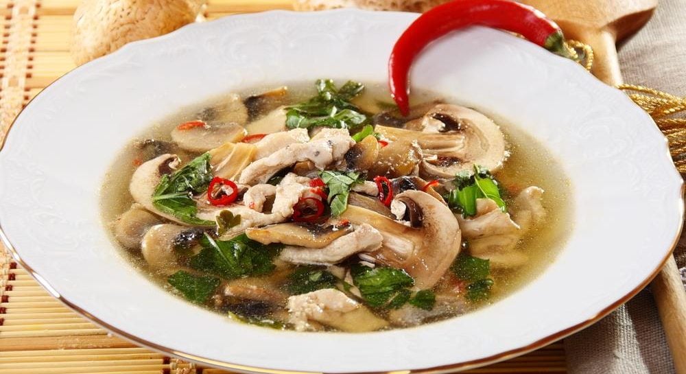 Суп-лапша с грибами — рецепты | Дзен