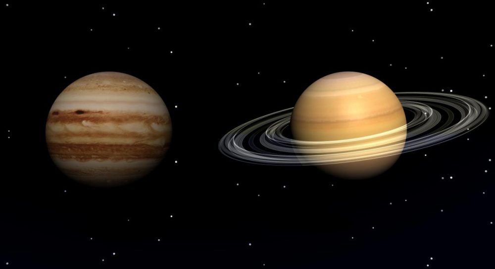 Парад планет - Юпитер и Сатурн приблизятся друг к другу на минимальное расстояние — новости — УНИАН
